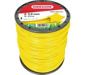 Hilo de desbrozadora etoile nylon amarillo ø 3.0mm/212m oregon 69-461-y