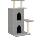 Torre para muebles de árbol para gatos, juguete para escalar, rascador, plataforma para escalar con poste 02_0022635