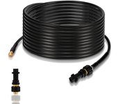 Manguera de repuesto para hidrolimpiadora kärcher serie k - 20 m - negra
