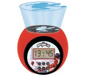 Reloj despertador con proyector milagroso y temporizador.