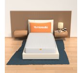 Colchon individual 105x200 colchon de 16 cm de altura - espuma hr | smart