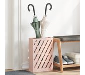 Vidaxl soporte para paraguas rosa metal mediano patrón