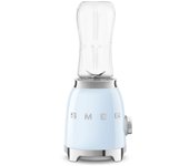 Batidora de vaso mini smeg azul pbf01pbeu