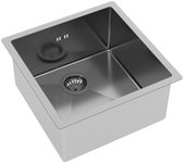 Fregadero ausmann oder de acero inoxidable 40x40cm para montaje bajo encimera y sobre encimera extra profundo 22cm 1208957112