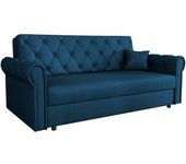 Sofá-cama columbus 196, almacenaje, 85x188x98cm, muebles ya montados