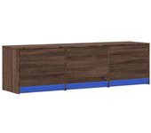 Mueble tv multimedia estantería para televisión buffet para televisión comedor salón dormitorio con led r 02_0026464