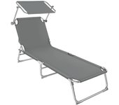 Tectake tumbona plegable