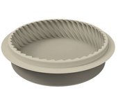 Silikomart molde para tartas 20450130065 molde diseño 3d vestido blanco
