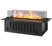 Chimenea de vapor de agua empotrada invapo insert 700 - llama multicolor, efecto 3d y control por app, depósito de 1,2 l - 70 cm