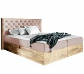 Cama continental baltimore 182, continental, doble, 140x200, tapiz, somieres, 150x211x105cm