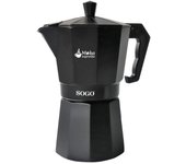 Sogo cafetera moka induccion 6 tazas negra