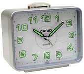 Reloj despertador casio tq-218-8 plateado