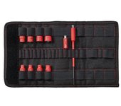 Juego de vasos para wiha 1/4 torquevario®-s eléctrico - 10 piezas - 43466