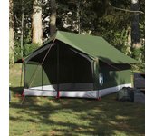 Tienda de campaña para 2 personas impermeable verde oliva v8594 unico / verde