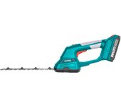 Total tools - mini cortasetos eléctrico | a batería de 20 v | máquina de podar especial para jardín | cuchilla de 200mm | ancho de tijera de 100 mm