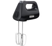 Kenwood mixeasy hmp30.a0bk - frullatore manuale a 5 velocità e funzione turbo, con frusta e gancio per impastare in acciaio inox, 450 w, colore: nero