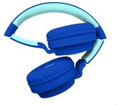 Auriculares plegables con luz bluetooth y cable con diseño 3d del universo stitch con limitación de volumen