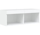 Mueble tv multimedia estantería para televisión buffet para televisión comedor salón dormitorio con luces 02_0026614