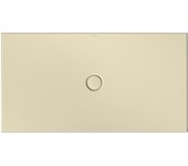 Plato de ducha de suelo bette con soporte mínimo y antideslizante pro, 150x80cm, 5937-441ae,t1, color: nata