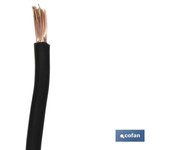 Rollo cable h07v-k 1x6mm2 negro (100m)