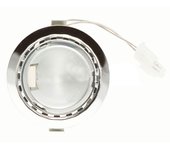 Portalampara y bombilla halogena campana extractora balay ø 70 mm