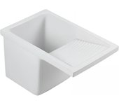 Fregadero cerámico tradicional sanindusa riba 75 color blanco
