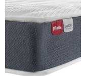 Colchón 90x190 sostenible muelles y viscoelástica 24cm pikolin enrollado de firmeza media gran transpirabilidad - galeón compact