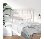 Vidaxl cabecero de cama madera maciza de pino blanco 95,5x4x100 cm