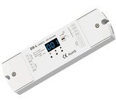 Decodificador dmx512 a spi pixel 5-24v dc - controlador rf