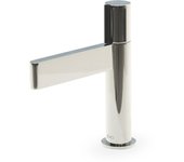 Grifo de lavabo k2o zenit 18x5x19,4 cm grifo monomando | aireador incorporado y cartucho cerámico | latón cromado brillante