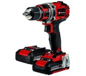 Taladro inalámbrico te-cd 18/50 li bl - 2 velocidades - 20 posiciones - 2 baterías power x-change 2.0ah