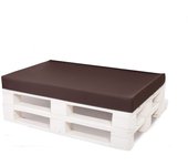 Cojin palé 120x80x10cm asiento, cojin palé marrón, cojin palé plano, cojin muebles jardin, cojin jardin, muebles palé