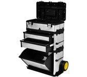 Maleta cofre caja de herramientas con ruedas almacenamiento almacenamiento 3 piezas 92 cm 02_0003817