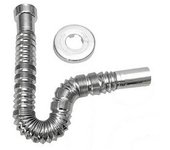 Manguera extensible magikone cromada con rosa 1 1/2 x 40