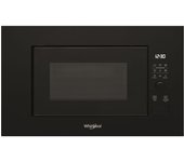 Microondas grill empotrado 20l 800w negro - whirlpool wmf200gnb