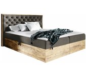 Cama continental baltimore 182, continental, doble, 140x200, tapiz, somieres, 150x211x105cm