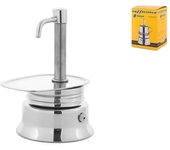 Cafetera marca piazza en acero inoxidable expr 1 caño 1 taza