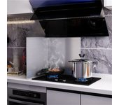 Protector de aceite para cocina, protector térmico para estufa, antiescaldaduras y antisalpicaduras, 50 × 50 cm, doble cara