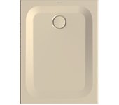Plato de ducha rectangular betteultra 1000x750x25mm, 1650-441, color: crema mate
