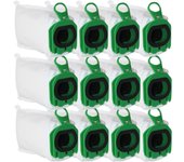 12 bolsas para aspiradora vorwerk kobold vb100 y vb 100. bolsa de repuesto para aspiradora vorwerk kobold fp100 y fp 100.