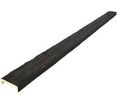 Viga imitación madera 16cm de ancho x 5cm de alto x 3m de largo color ébano decorativa de poliuretano vu0011-e