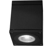 Lámpara de techo cuadrada lámpara de techo gu10 8w bañera de luz cabina de ducha baño sensorial ip65 230v color luz negra 3000k