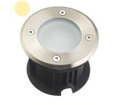2w ac220-240v montaje integrado ip67 resistencia al agua ronda - 85mm diffuser fold - blanco caliente 3000k