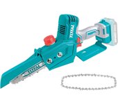 Total tools - sierra mini de cadena a batería p20s de 20 v | motor brushless | inalámbrica | herramienta para cortar madera | para jardinería | incluy