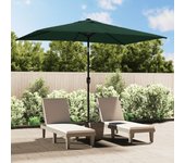 Sombrilla rectangular verde 200x300 cm v9667 unico / verde