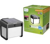 Aplique pared ezra solar sensor ultra eficiente 3000ºk philips