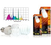 Bombilla de bajo consumo exo terra reptile uvb 150