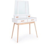 Consola ordinaria con estructura de madera de paulonia para interiores