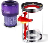Cubo de basura de repuesto + filtro para aspiradoras dyson v11, v15, sv14, sv15, sv22