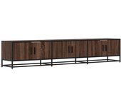 Mueble tv multimedia estantería para televisión buffet para televisión comedor salón dormitorio roble 210 02_0027210